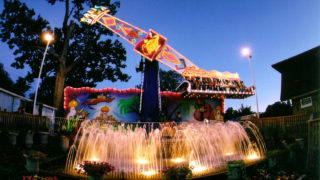 Ali Baba thrill ride at Waldameer Amusement Park