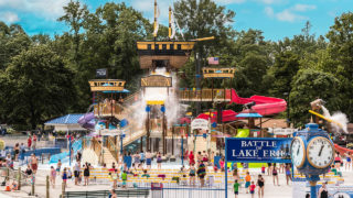 Battle of Lake Erie attraction at Waldameer Water Park