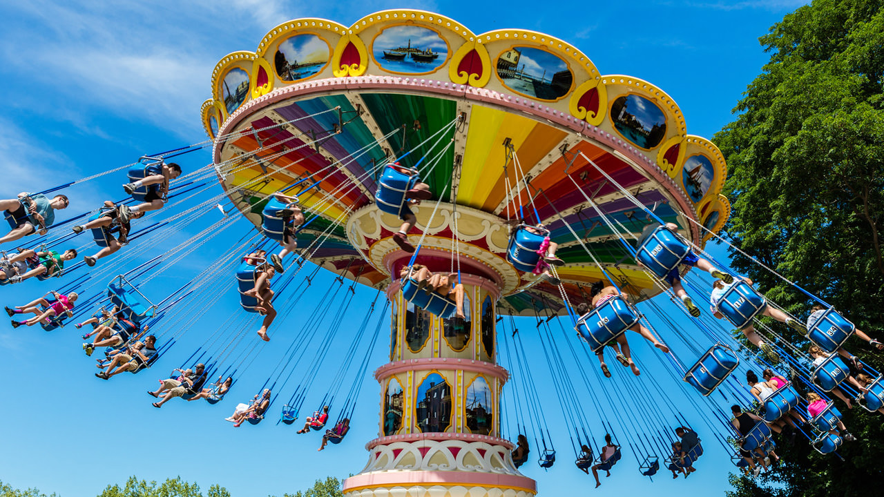 The Flying Swings at Waldameer