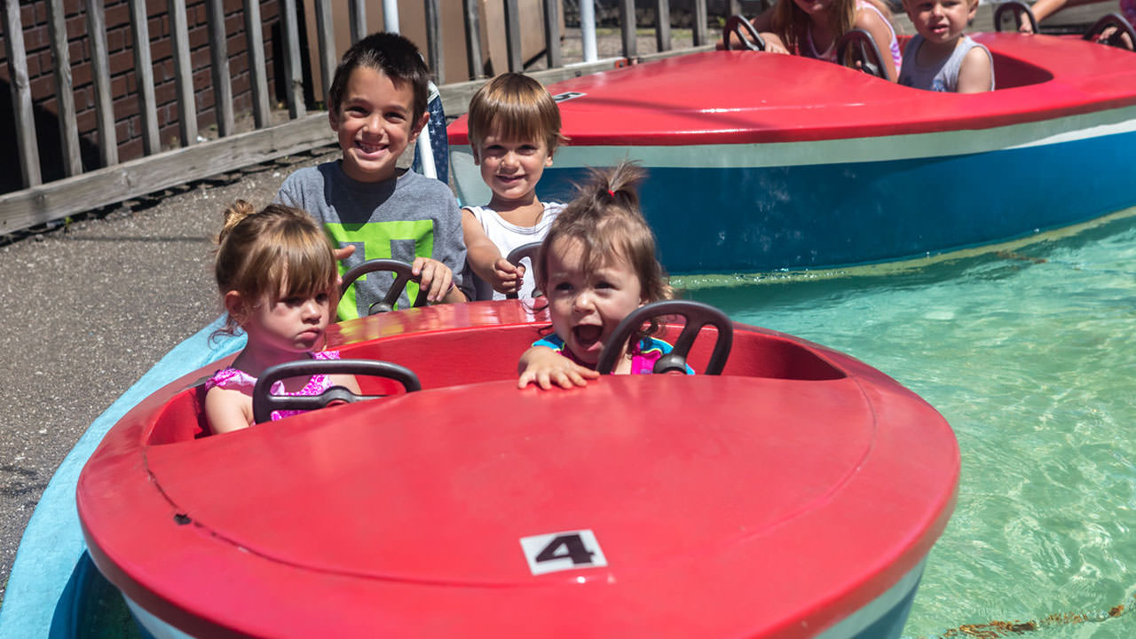 Guests riding Wet Boats