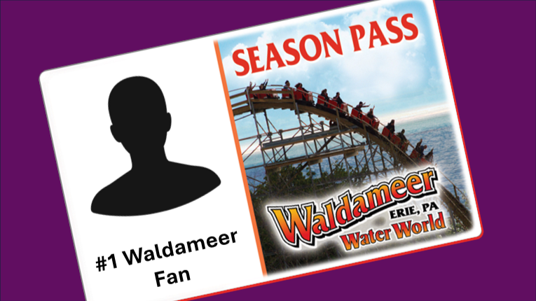Generic Waldameer Season Pass card